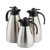 TableCraft Products 10298 50 Oz. Vacuum Insulated Thumb Press Black Plastic Lid Coffee Carafe