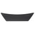 TableCraft Products 20029BK 17 Oz. 7 3/8" W x 4 7/8" D x 2" H Large BlackBetter Burger Collection Fry Tray