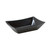TableCraft Products 20029BK 17 Oz. 7 3/8" W x 4 7/8" D x 2" H Large BlackBetter Burger Collection Fry Tray