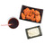 TableCraft Products 20029BK 17 Oz. 7 3/8" W x 4 7/8" D x 2" H Large BlackBetter Burger Collection Fry Tray