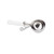 TableCraft Products 2106 4 3/4 Oz. Stainless Steel White Cash & Carry Thumb Press Disher