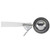 TableCraft Products 2106 4 3/4 Oz. Stainless Steel White Cash & Carry Thumb Press Disher