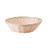 TableCraft Products 1175W 8 1/2" Dia. x 2 1/4"H Hand-Woven Basket