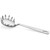 TableCraft Products 2068 10 1/2" Oval Bowl Stainless Steel Pasta Grabber