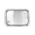 TableCraft Products 10038 9 1/2" W x 6 1/2" D x 1 1/2" H Rectangular Stainless Steel Lattice Collection Platter