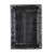 TableCraft Products 2488 14" W x 10" D x 3" H Rectangular Black Basket - 6/Case