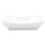 TableCraft Products 20029W 17 Oz. 7 3/8" W x 4 7/8" D x 2" H Medium White Better Burger Collection Fry Tray