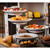 TableCraft Products BKP4 14.5"H Black Four-Tiered Stand