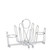 TableCraft Products 591C Chrome Plated Metal Combination Rack Only
