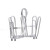 TableCraft Products 591C Chrome Plated Metal Combination Rack Only