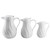 TableCraft Products 1001502 64 oz. Plastic White Cash & Carry Connoisserve Coffee Decanter