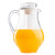 TableCraft Products 328 3 Qt. Polycarbonate Center Ice Core Pitcher With Handle & Lid