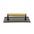 TableCraft Products 3033 8 1/4" x 4 1/4" x 2 1/2" Wood Handle Steak Weight