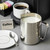 TableCraft Products 2036 36 Oz. With Handle Stainless Steel Frothing Cup