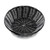 TableCraft Products 2475 8 1/2" Dia. x 2 1/4" Round Black Basket