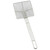 TableCraft Products 2677 6 1/2" x 6-1/2" x 20" L Fine Mesh Nickel Plated Skimmer