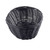 TableCraft Products 2476 10" W x 6 1/2" D x 3" H Oval Black Basket