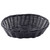 TableCraft Products 2471 7" W x 5" D x 2" H Oval Black Basket