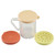 TableCraft Products 166F 10 Oz. Poly With Handle Dredge/Shaker Set