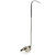 TableCraft Products 9704 14" 4 Oz. One-Piece Black Vinyl Handle Stainless Steel Ladle