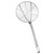 TableCraft Products 2409 9" Dia. Bowl x 21 1/2" L Round Nickel Plated Skimmer