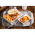 TableCraft Products 20028W 6 Oz. 5" W x 3 3/8" D x 1 1/4" H Small White Better Burger Collection Fry Tray