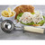 TableCraft Products 2110 3 3/4 Oz. Stainless Steel Ivory Cash & Carry Thumb Press Disher