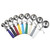TableCraft Products 2120 2 Oz. Yellow Cash & Carry Thumb Press Disher