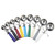TableCraft Products 2112 3 1/4 Oz. Green Cash & Carry Thumb Press Disher