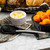 TableCraft Products CW401 13" Slotted Black Silicone Head Stainless Steel Handle Serving Spoon