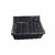 TableCraft Products 2489 16" W x 11" D x 3" H Rectangular Black Basket
