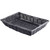 TableCraft Products 2489 16" W x 11" D x 3" H Rectangular Black Basket - 6/Case