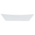 TableCraft Products 12350102 30 Oz. 9 1/4" W x 6 1/2" D x 1 7/8" H Rectangular Better Burger Collection Fry Tray