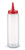 Vollrath 2808J-13 8 Oz. Clear Standard Traex Color-Mate Squeeze Bottle Only