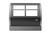 Vollrath RDCCV-36 35.9" W Curve Glass Front Full Service Countertop Refrigerated Display Case - 120 Volts