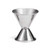 TableCraft Products 1203 0.75 Oz. & 1.25 Oz. Rolled Edge Stainless Steel Combo Jigger With Capacity Stamping