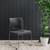 National Public Seating 8820-11-20 8800 Series 20" W Charcoal Stacking Cafetorium Plastic Chair