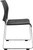 National Public Seating 8810-11-10 8800 Series 20" W Black Stacking Cafetorium Plastic Chair