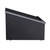 National Public Seating 22-BK 22 and 112 Series 23.75" W x 20" D x 13.75" H Black Tabletop Lectern with Oklahoma Sound