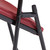 National Public Seating 818 800 Series 18.75" W Burgundy Premium Lightweight Plastic Folding Chair