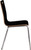 National Public Seating BCC23 Bushwick Series 21.5" W Black Laminated Plywood Chair