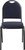 National Public Seating 9254-BT 9200 Series 17.75" W Blue Seat and Black Sandtex Frame Premium Stack Chair