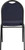 National Public Seating 9254-BT 9200 Series 17.75" W Blue Seat and Black Sandtex Frame Premium Stack Chair