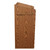 National Public Seating 600-MO Aristocrat Series 25" W x 20" D x 46" H Medium Oak Floor Lectern