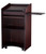 National Public Seating 600-MY Aristocrat Series 25" W x 20" D x 46" H Mahogany Floor Lectern