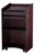 National Public Seating 600-MY Aristocrat Series 25" W x 20" D x 46" H Mahogany Floor Lectern