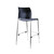 National Public Seating 8804B-11-04 8800 Series 30" H Blue Plastic Seat and Chrome Frame Cafetorium Bar Stool with Polypropylene Back