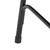 National Public Seating 310 300 Series 18.25" W Black Steel Square Back Premium Folding Chair