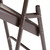 National Public Seating 203 200 Series 18.25" W Brown Steel Premium Folding Chair