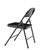 National Public Seating 910 900 Series 18.5" W Black All-Steel Folding Chair
